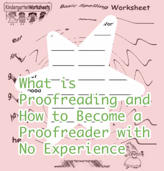 Basic proofreading