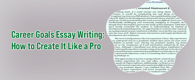 Career essay examples