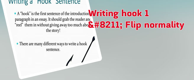 Good writing hooks