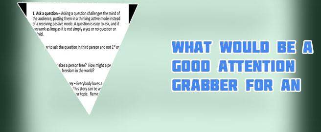Grabber in essay