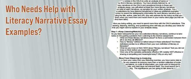 Literacy narrative essay