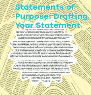 Statement of purpose example masters degree