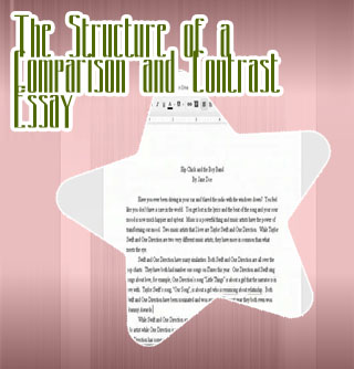 Thesis statement compare and contrast essay